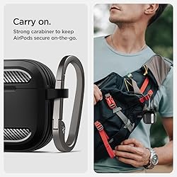 Spigen Rugged Armor Designed for AirPods 4 Case