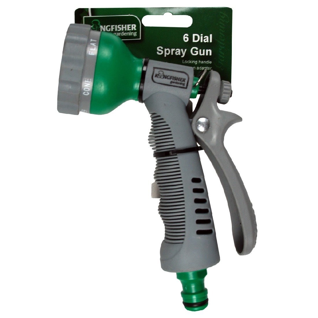 Kingfisher 6126DP 6 Dial Spray Gun - Grey