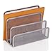 Ybm Home 3 Slot Mesh Silver Letters and Documents Sorter Holder 2372 (1)