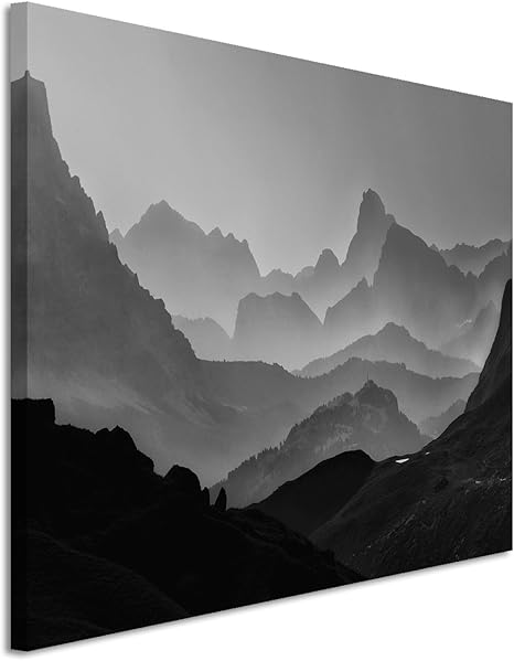 Toile Murale Motif Paysage Montagnes Noir Et Blanc 50 X 70 Cm Amazon Fr Cuisine Maison Toile Murale Motif Paysage Montagnes Noir Et Blanc 50 X 70 Cm Amazon Fr Cuisine Maison