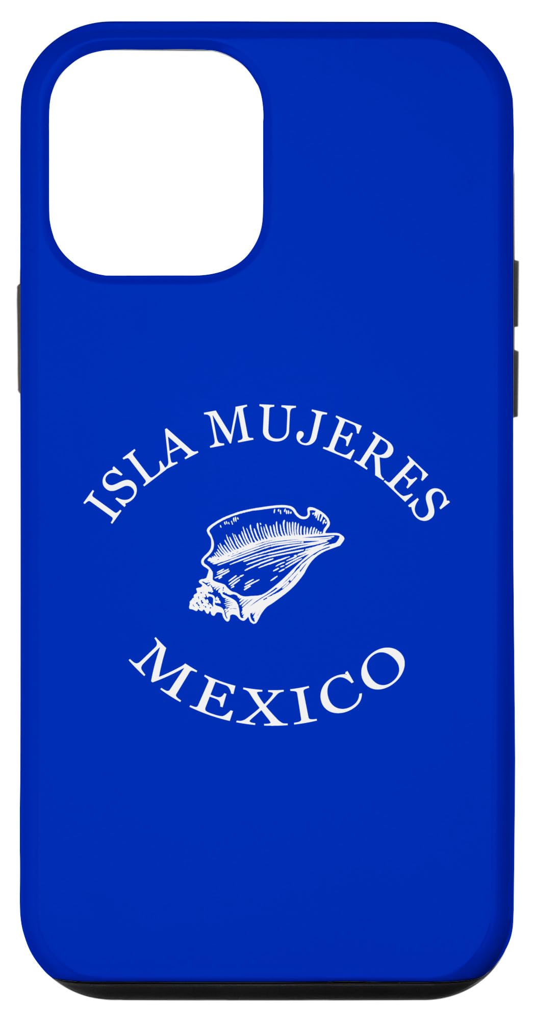 iPhone 12 mini Isla Mujeres Vintage Tribal Conch Souvenir Memory Case
