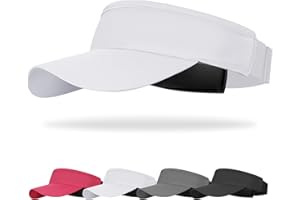 Trodalo Sport Sun Visor for Men Women, Lightweight Adjustable Cooling Stretchy Visor Hat for Running, Tennis, Golf