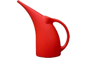 KP KOOL PRODUCTS (1 Pack) 1/2 Gallon Mini Watering can for Outdoor Plants Flower BPA Free (Red)