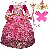 Princess Aurora Deluxe Pink Party Dress Costume