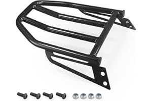‎Harvards Chrome Rear Luggage Rack for Indian 2025 Super Scout Bobber Sport Scout Classic Limited 101 Scout (Black)