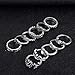 WensLTD Clearance! 11pcs/Set Women Bohemian Vintage Silver Stack Rings Above Knuckle Blue Rings Set (Silver)