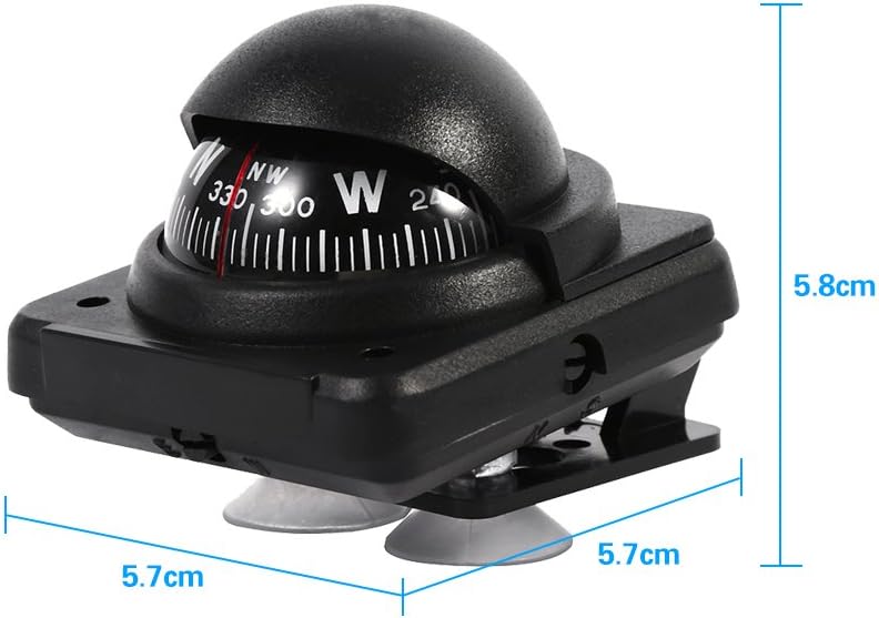 Marine Compass, Boat Compasses Multi-function Electronic Vehicle Car Sea Marine Boat Ship Dash Navigation Ritchie Compass Marine Outdoor: Automotive