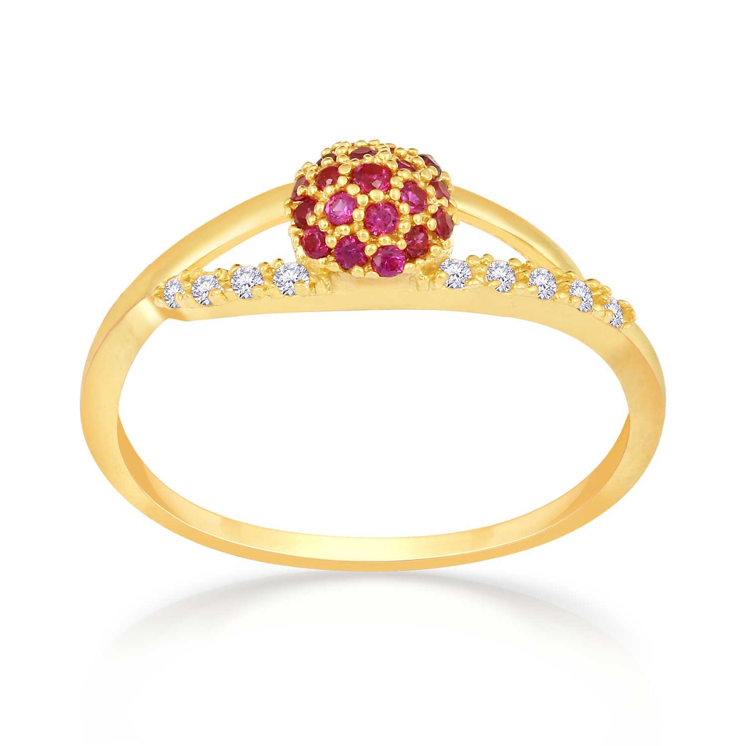 2 gram gold ring for ladies