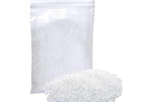 Eliteemo Poly-Fil Poly-Pellets, 32-Ounce Bag, Premium Polyester Weighted Stuffing Beads, Stuffing for Bean Bags, Stuffed Animals, Toys, Weighted Blankets, and More