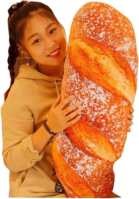 Amazon パン抱き枕 リアルぬいぐるみ ふわふわ柔らかい おいしそうな枕 2サイズ選択可 100cm シュガーパン 抱き枕 オンライン通販