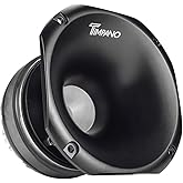 Timpano TPT-DH2000 2" Exit Compression Driver + Horn 450 Watts Max Power 8 Ohm 109 dB Slim Profile Aluminum Horn + Ferrite Driver