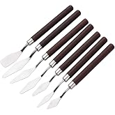 7 PCS Palette Knife Set, Flexible Steel Spatulas for Acrylic &amp; Oil | Stainless Steel Spatulas, Acrylic &amp; Oil, Mixing &amp; Canvas Texturing, For Beginners &amp; Professional Artists