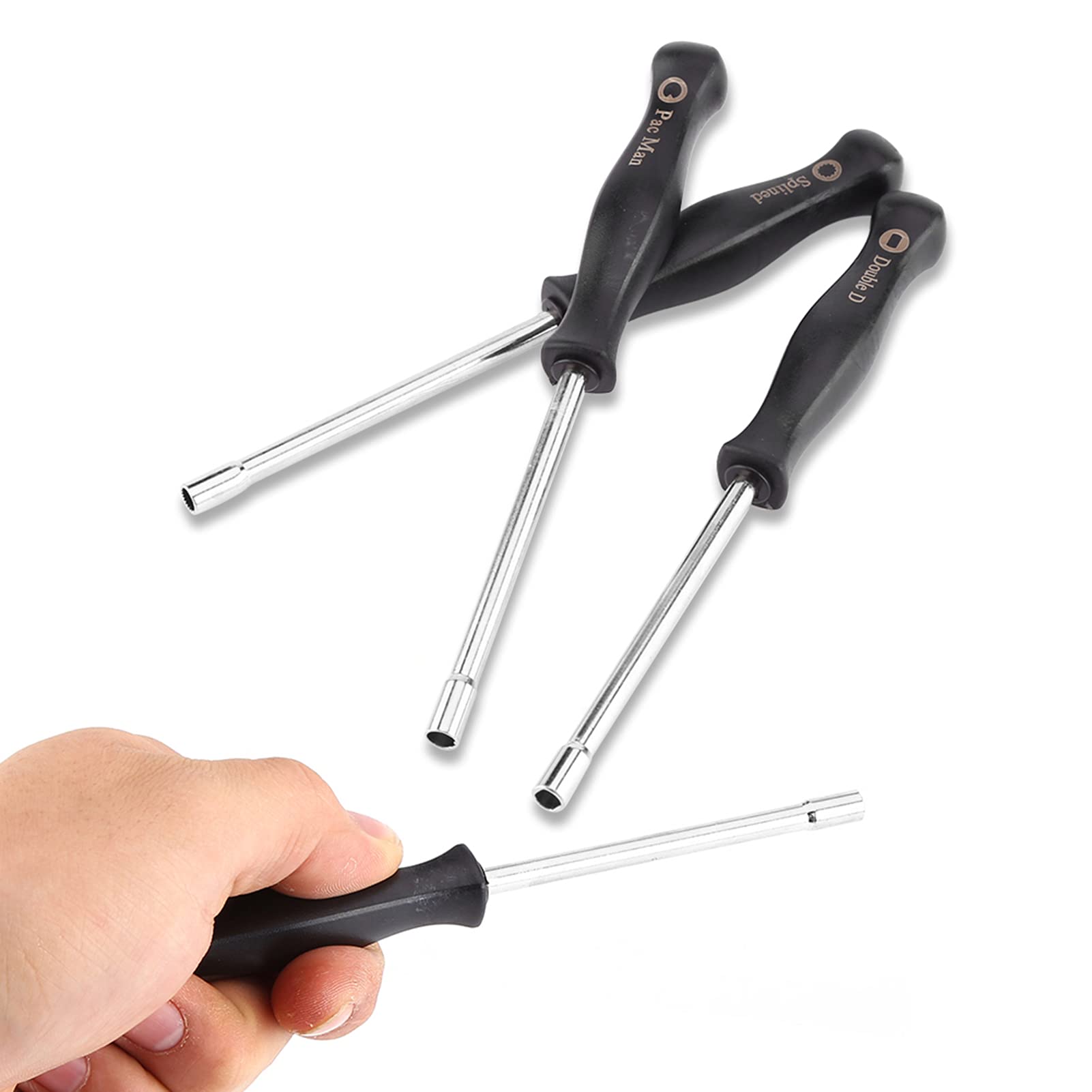 Carburetor Adjustment Tool,Pac Man Tool Ryobi Pacman Tool Screwdrivers 3 Pcs Carburetor Adjusting Screwdrivers Carb Tuning Service Tools Set Splined Double D Type