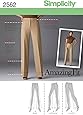 Cartamodello Simplicity Per Gonna E Pantaloni Da Donna – Taglie H5 (6-8-10-12-14) Modello SS9267H5, Bianco - 3