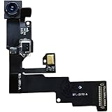 Johncase New OEM Original 1.2MP Front Facing Camera module with Sensor Proximity Light and Microphone Flex Cable for Iphone 6 4.7" (ALL CARRIERS)