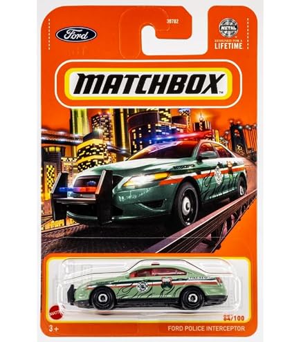 Amazon.com: Matchbox '59 Dodge Coronet Police Car - 71/100 Pastel