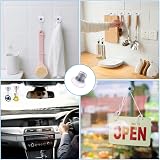 Flintronic 12 Pcs 25mm Clear Suction Cups Knurled Nut Window Suckers view 5