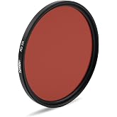Tiffen 49mm Red 23A Filter for Black &amp; White Photogrpahy
