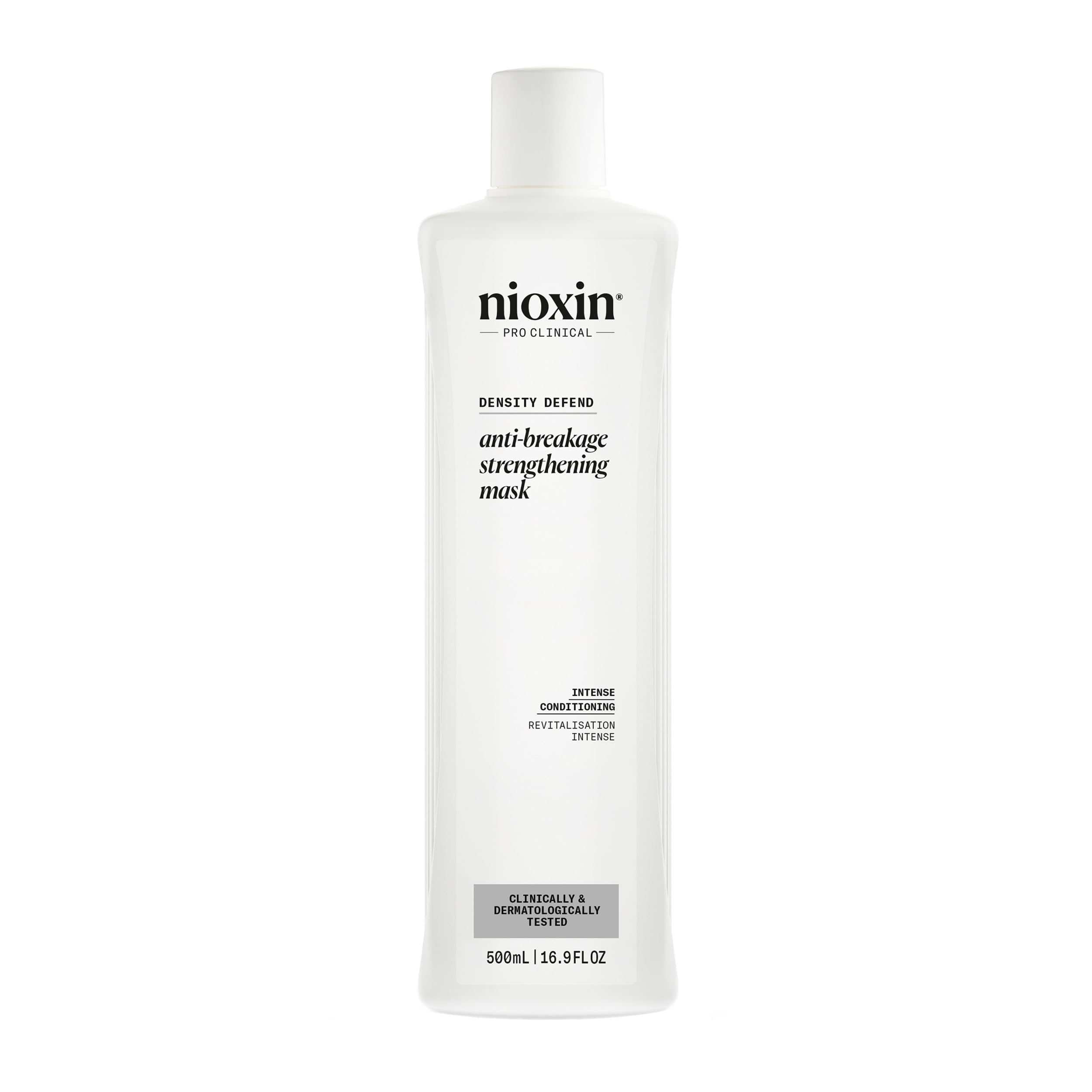 Nioxin Density Defend Anti-Breakage Strengthening Hair Mask - Deep Conditioning Hair Treatment Protects Against Hair Breakage - with Vitamin C (500ml)