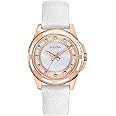 Bulova Ladies' Classic Diamond 3-Hand Quartz Stainless Steel Watch, 12 Diamonds, Mother-of-Pearl Dial