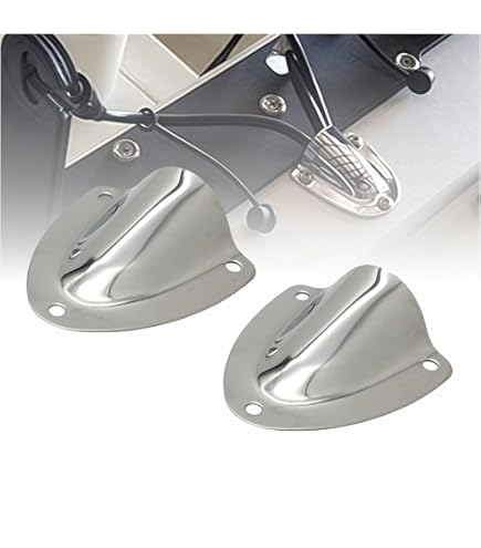 Cache-Évents Bateau Bestgle Lot De 6 | Grille Aération Nylon Pour Câbles