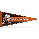 Rico Industries NFL FootballRetro 12" x 30" Felt Wall Décor Pennant - Great for Home/Bed Room/Man Cave Décor