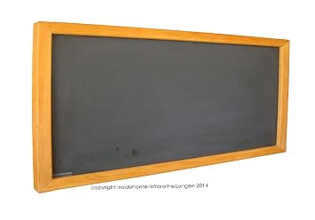 Infrarotheizung Tafel Mit Holzrahmen Aus Buche 700 Watt