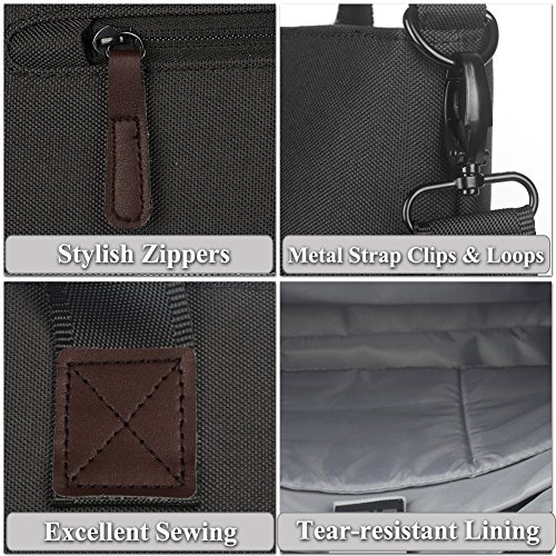 image for Ladies Laptop Tote Bag,DTBG Stylish Large Womens Business Laptop Shoul