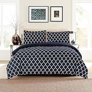 luxury inn premium ultra soft quatrefoil pattern duvet cover se luxury inn premium ultra soft quatrefoil pattern duvet cover se