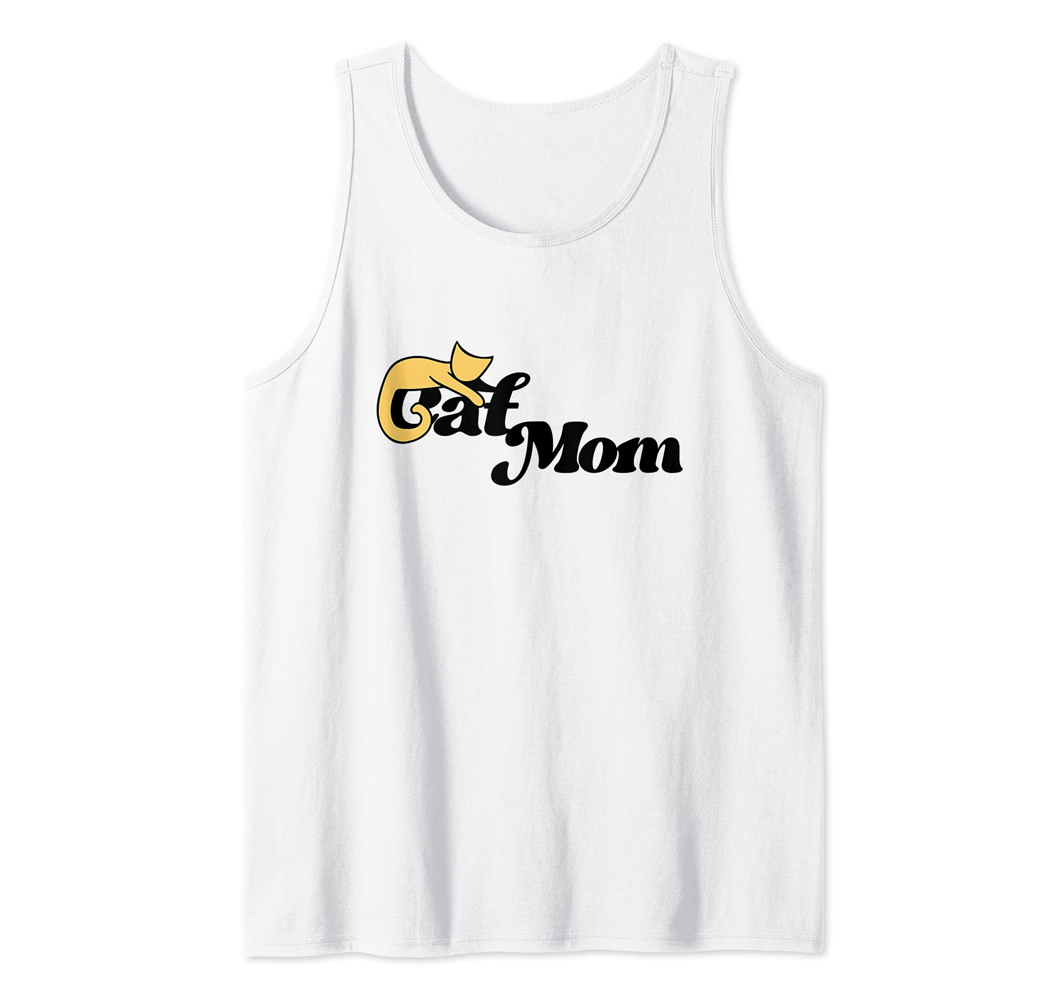 Cat Mom funny cat person Tank Top