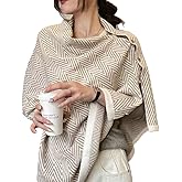 Pashmina Shawl Wraps Women Cute Knitted Shawls and Wraps Cardigan Cape Wool Cashmere Shoulder Top Sweater Shawl Scarf 2025