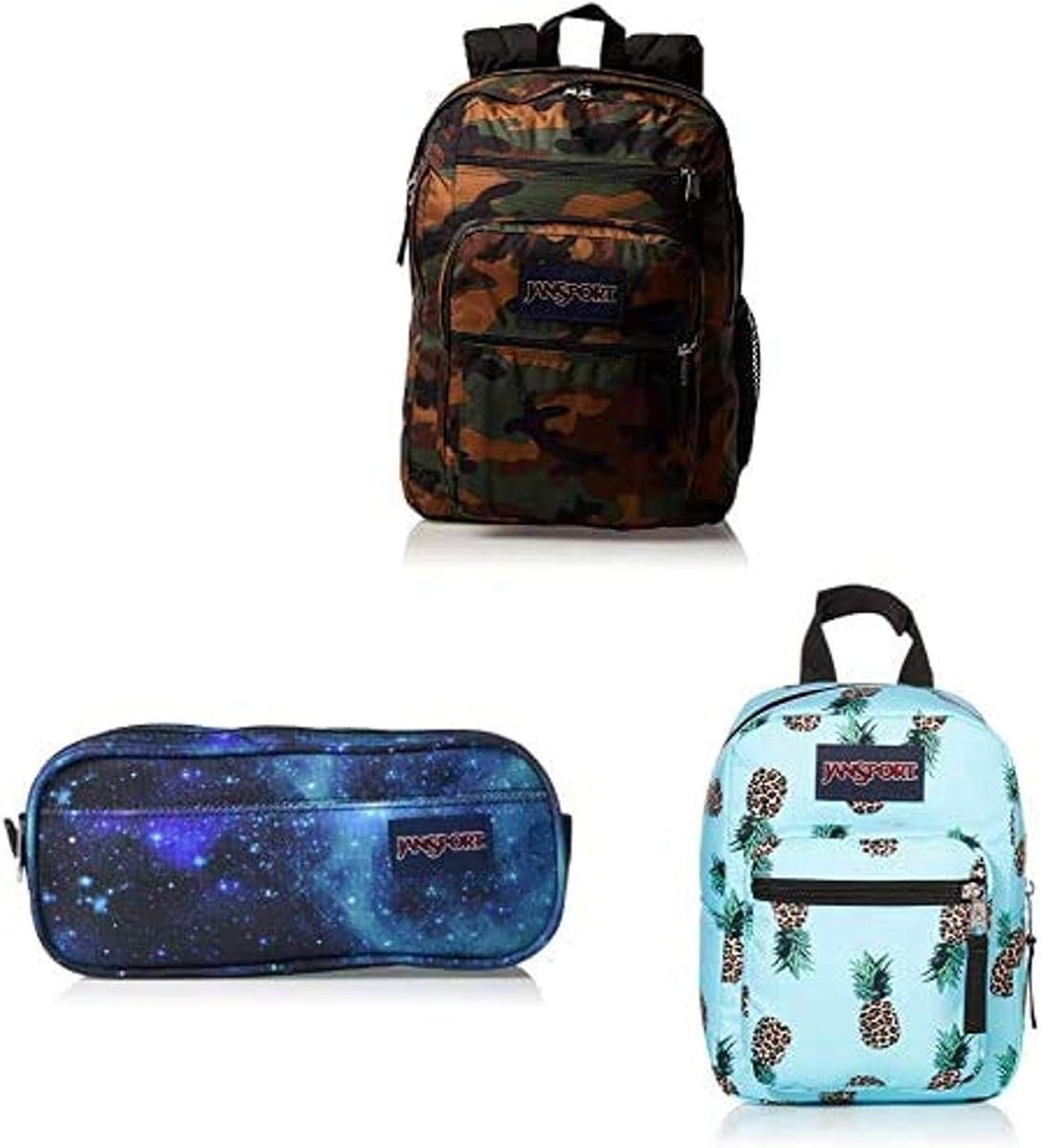 JanSport Back to School Backpack BundleBig Student, Large