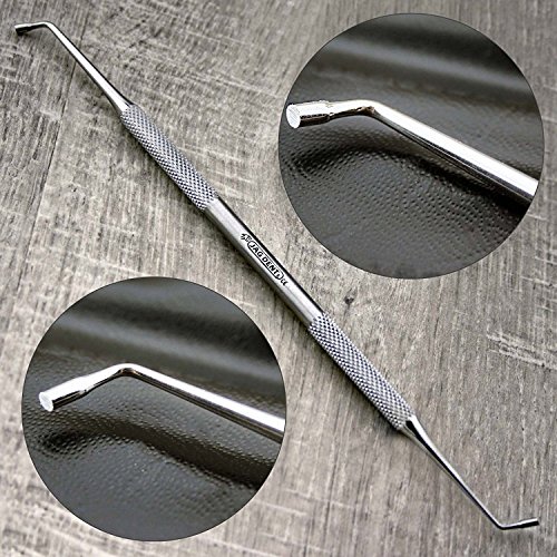 Pro Dental Tool Kit For Tooth Filling/Repairing Set of 4. Made With Stainless Steel. Excellent for both Personal & Professional Use. - Thumbnail 6
