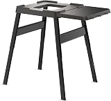 Ninja Woodfire Universal Stand with Side Table Black H62.5 x W61.7 x D22.7cm