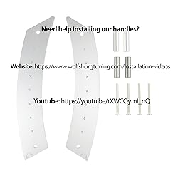 Original Wolfsburg Tuning Pull Door Handle Panel