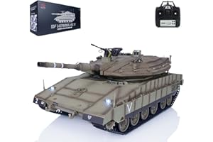wheelfun Heng Long RC Tank 1:16 IDF Merkava Mk IV RC Main Battle 3958 Remote Control Tanks