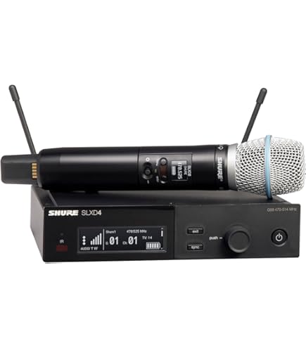 Amazon.com: Shure SLXD24/K8B Digital Wireless Microphone System