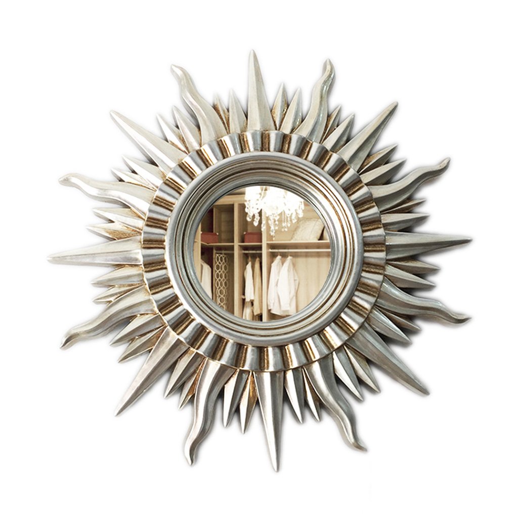 Amazon Com Sunhai Decorative Mirror European Modern Sun Shape