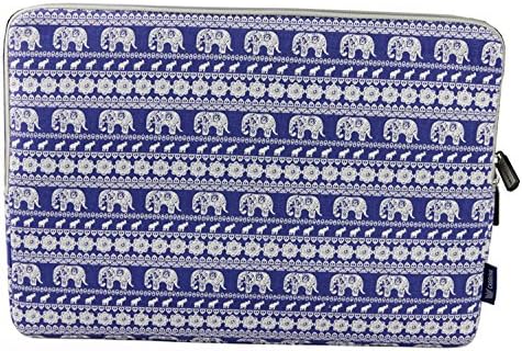 MacBook Computer Case Sleeve Bag - CASEKING 13.3 laptop sleeve, Macbook Air 13 Case Macbook Pro 13 Sleeve and 13.3 Inch laptop bag (Elephant - Blue)