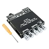 ZK-TB21 Bluetooth 5.0 50W+50W+100W 2.1 Channel Subwoofer Amplifier Board TPA3116D2 HiFi Treble and Bass Control Stereo Digital Audio Amp Board for Home Theater DIY Speakers