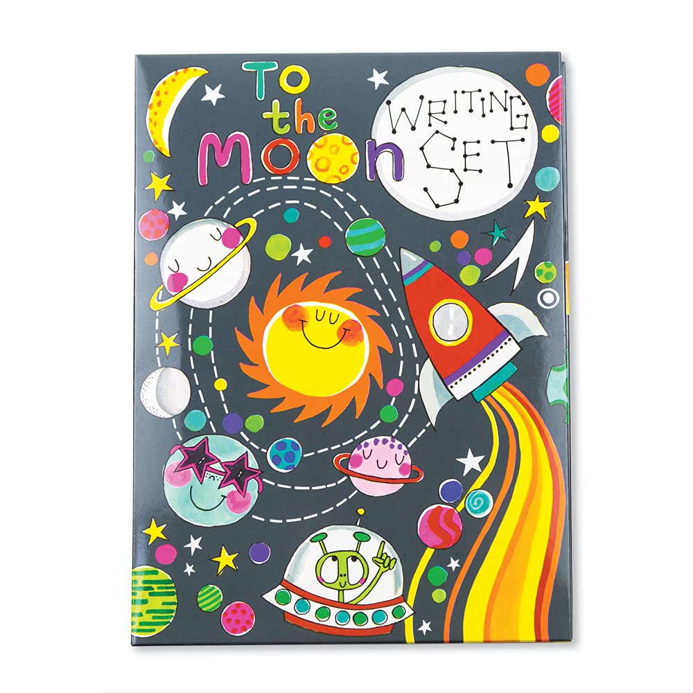 Rachel Ellen Writing Set Wallet - to The Moon - WS36