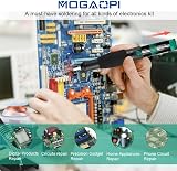 MOGAOPI Desoldering Wick & Solder Sucker Pump 2.5mm x 1.5m Braid, Pump Tool view 7