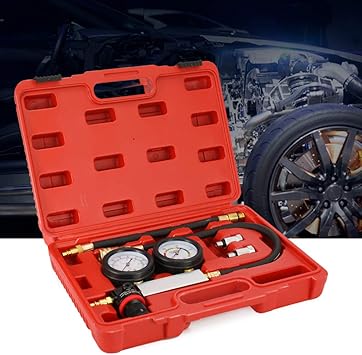Amazon Co Jp Shentesel 車用シリンダー漏れ圧縮漏れ検知器 ガソリンエンジンテスター ボックス付き レッド スポーツ アウトドア