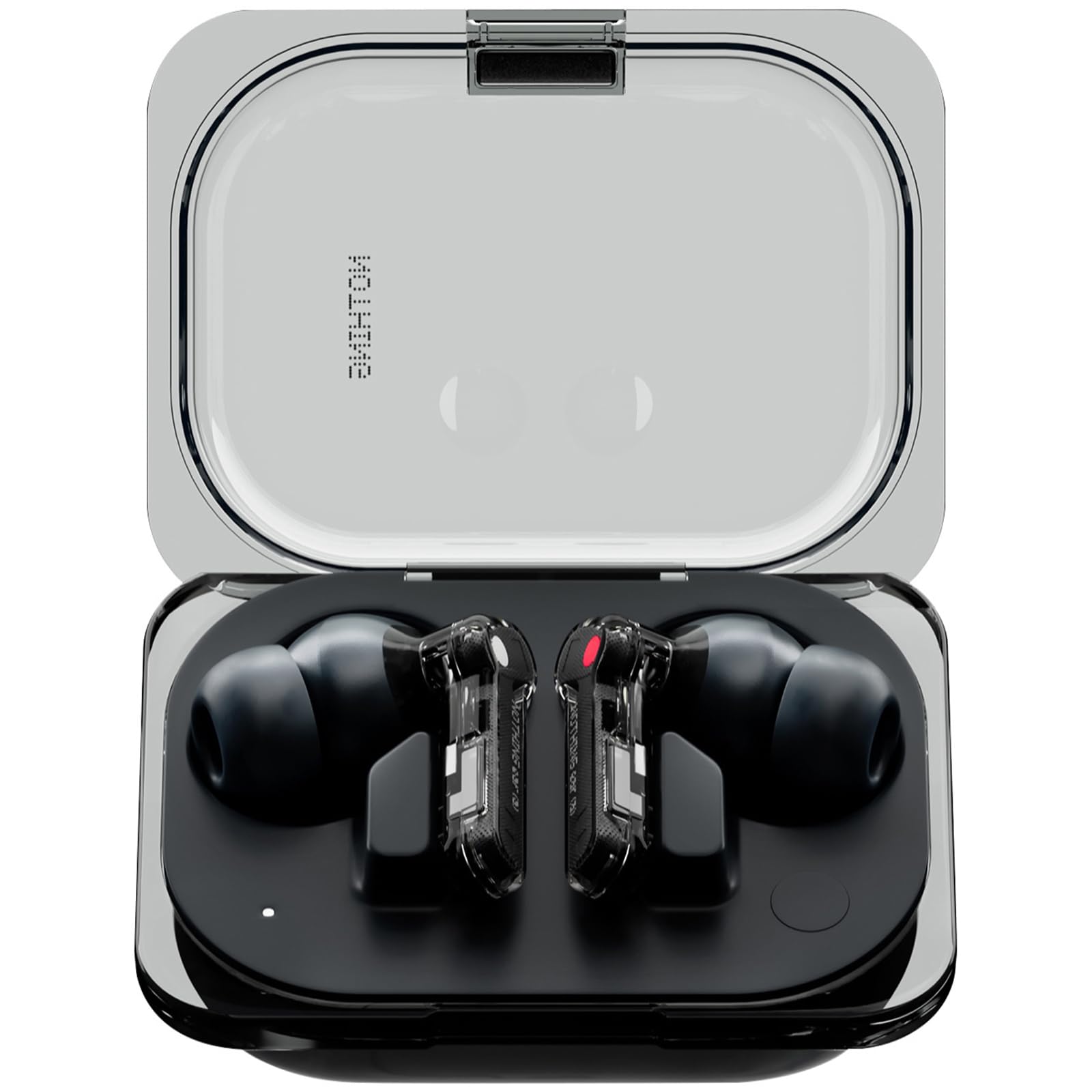 Nothing Ear (a) kopfhörer kabellos Bluetooth mit ANC, Bass-Enhance-Algorithmus und bis zu 42,5 Stunden Wiedergabezeit - Schwarz