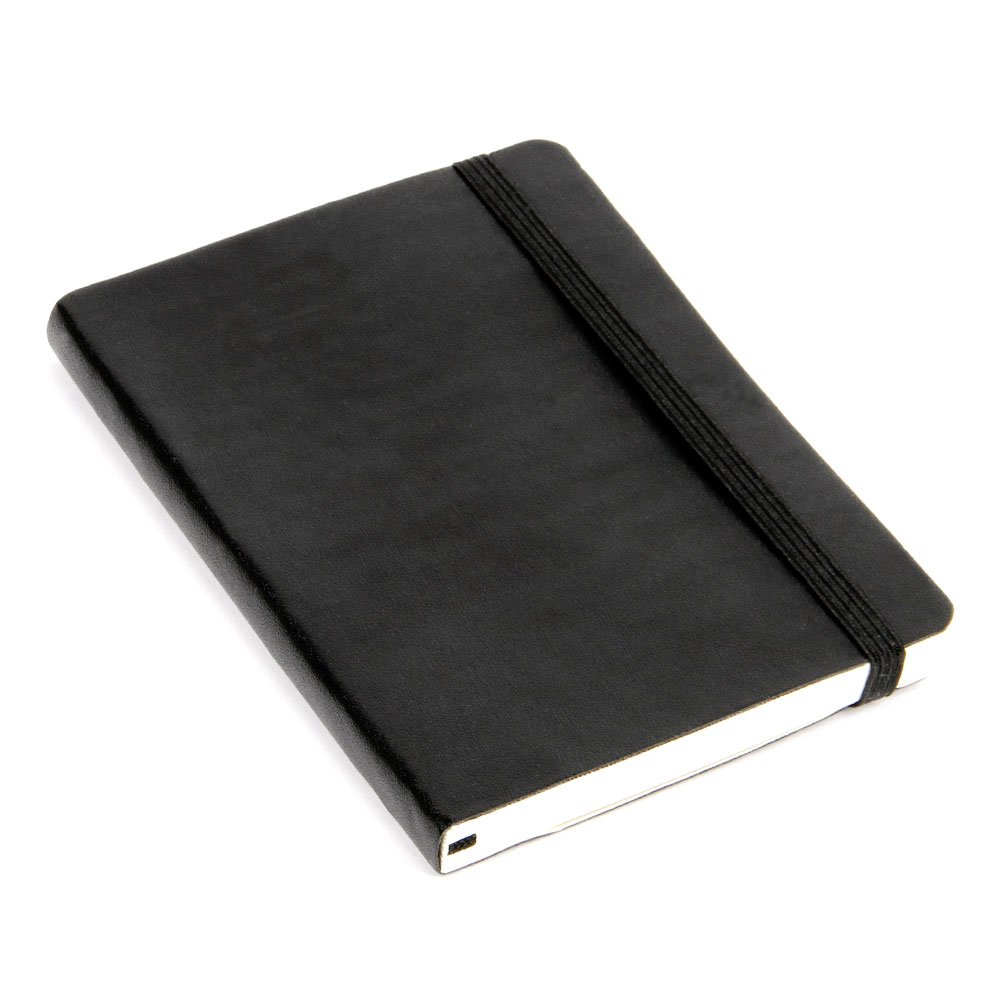 Agenzio small black hardback plain notebook Amazon.co.uk Office Products