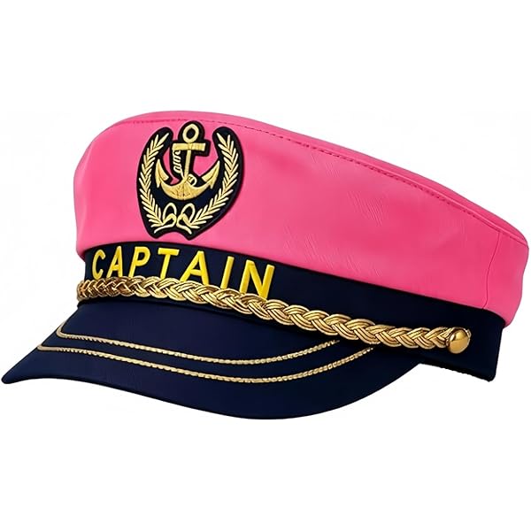 Amazon.com: Pinsway 6PC Yacht Captain Hat Nautical Themed Sailor