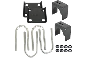 WFLNHB 5" Rear Lowering Drop Axle Flip Kit Replacement for Chevrolet C10 Replacement for GMC Truck 1973-1987