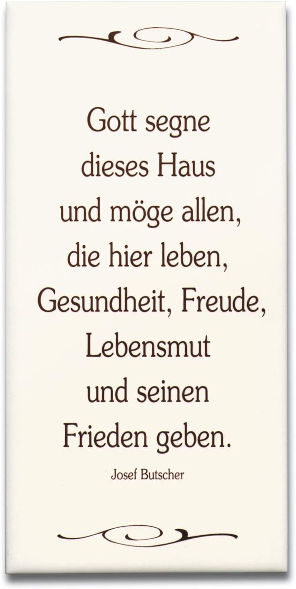 Amazon De Keramikfliese Gott Segne Dieses Haus