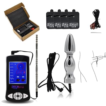 Amazon.com: syyan Electro Shock Kit Plug Anal almohadilla de ...