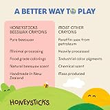 Honeysticks 100% Pure Beeswax Crayons 12 Pack Non Toxic NZ Handmade view 8